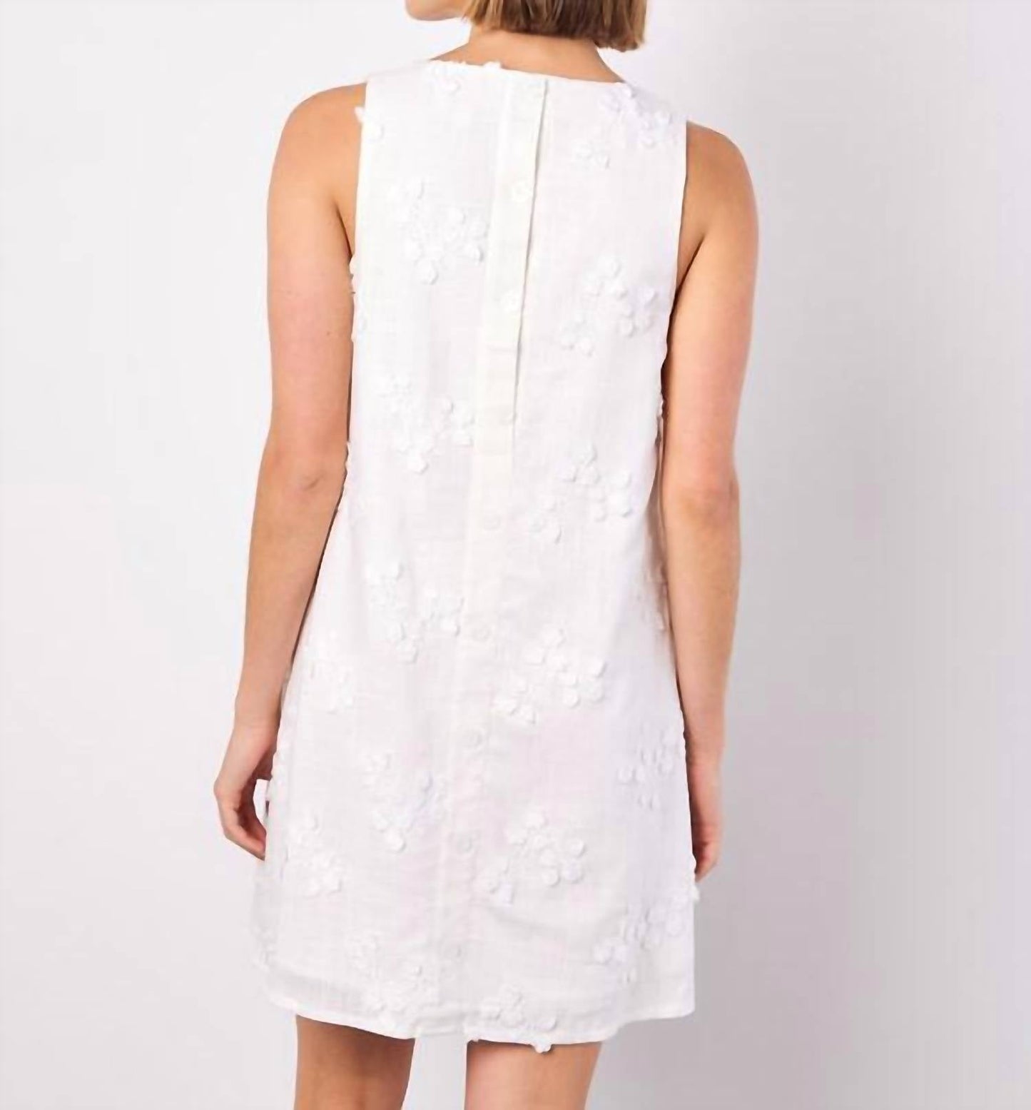 Apricot - 3d Floral Shift Dress