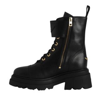 Zadig & Voltaire - Joe Ride Semi-Shiny Calfskin Boots