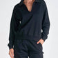 Elan - Long Sleeve Collared Top