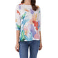 Fdj - Cascading Butterflies Top