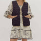 Entro - Jaylyn Button Up V-neck Vest