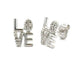 .03ct Diamond Earrings Sterling Silver