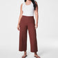 Spanx - Stretch Twill Cropped Wide-Leg Pant