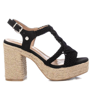 Xti - Women's Heeled Jute Sandals