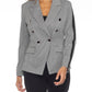 Joseph Ribkoff - Houndstooth Double Breasted Blazer