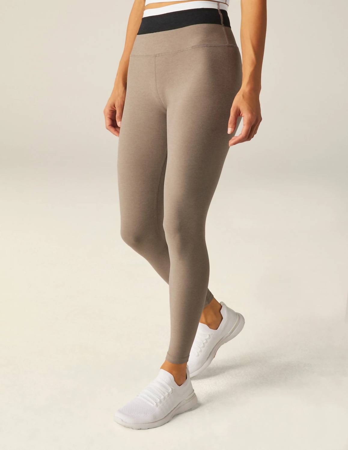 Beyond Yoga - Spacedye Horizon Colorblock Midi Leggings
