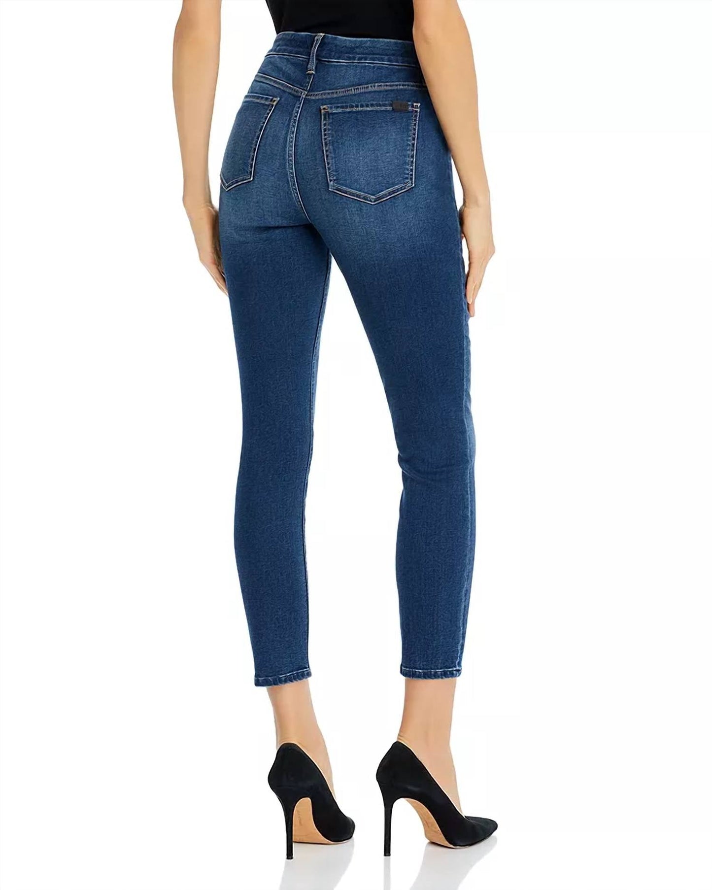 7 For All Mankind - High Rise Ankle Skinny Jeans