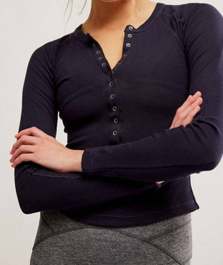 Free People - Kick Off Layer Solid Top