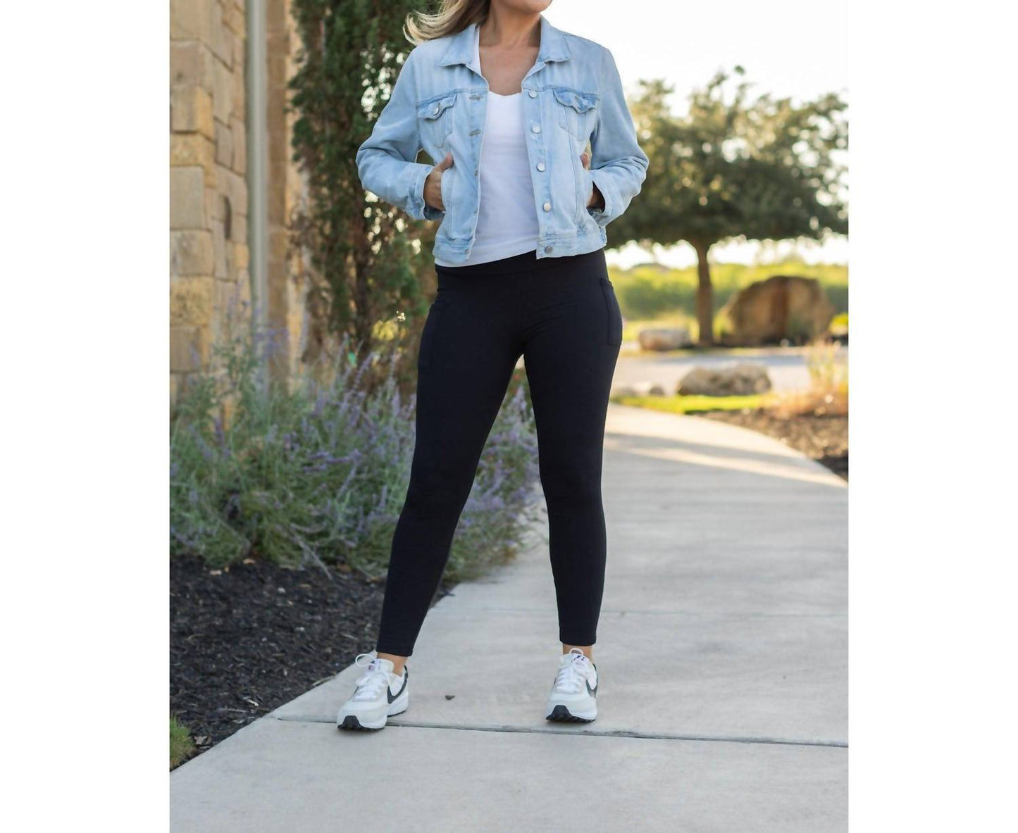 Julia Rose - Full Length Leggings With Pocket