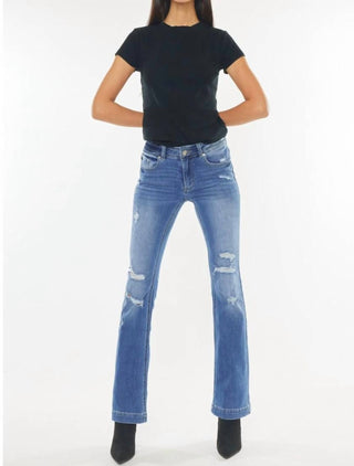 Kancan - Bernadette Mid Rise Bootcut Jeans
