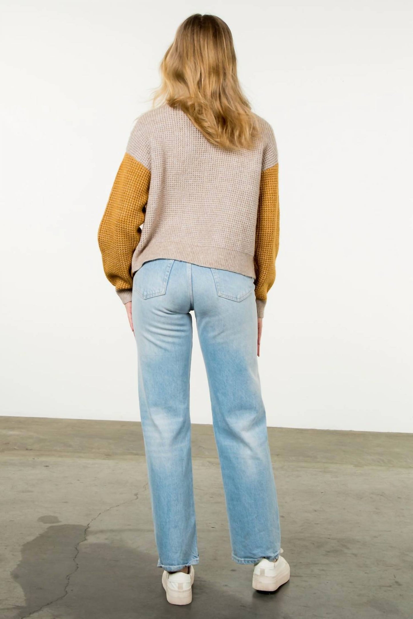 Thml - COLORBLOCK KNIT SWEATER