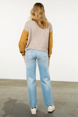 Thml - COLORBLOCK KNIT SWEATER