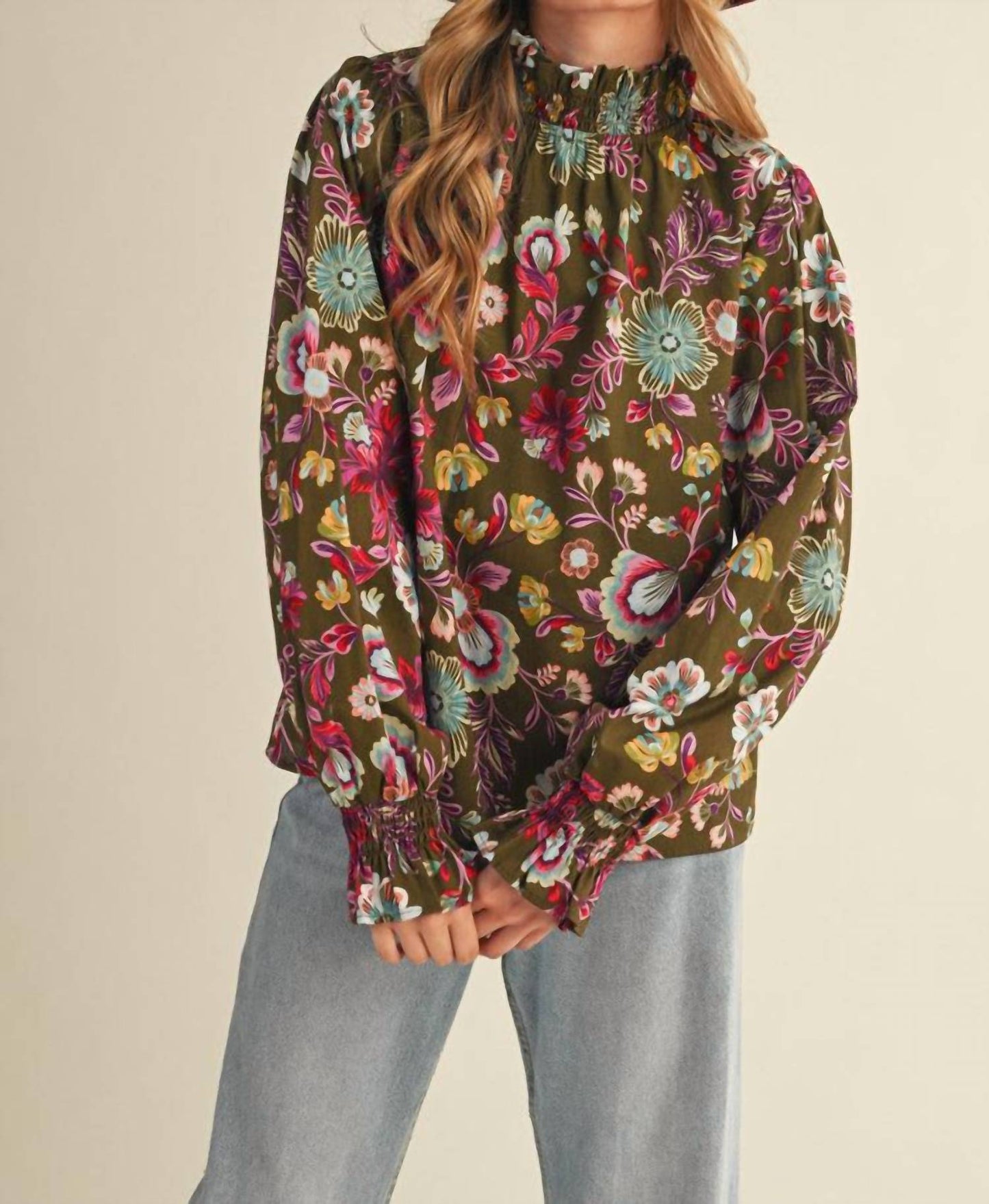&Merci - Say It With Flowers Top
