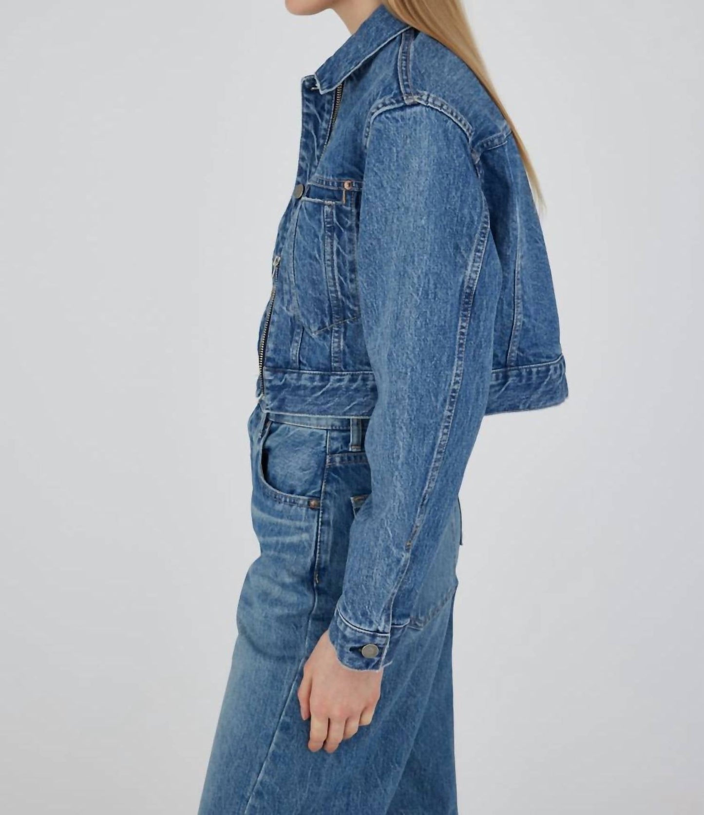 Moussy - Bayview Zip Cropped Jacket