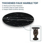 Wolf Head Accent Table Animal Statue