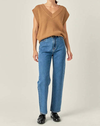 English Factory - Oversized Knit Sweater Vest