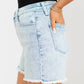 Judy Blue - High Waist Mineral Wash Shorts