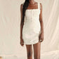 Saylor - Square Cut Sew Mini Dress
