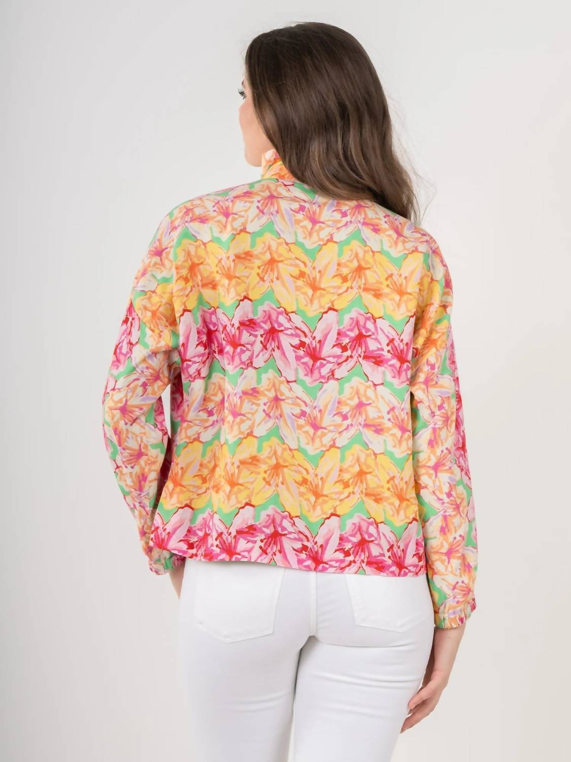 Emily Mccarthy - Azalea Poppy Pop-over Top
