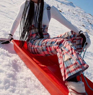 Free People - All Prepped Printed Bib Jumpsuit