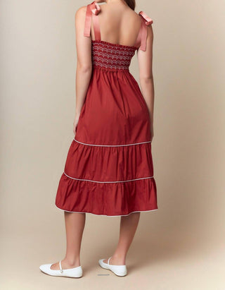 Fantastic Fawn - Sammy Smocked Dress