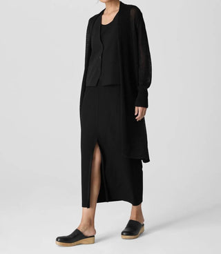 Eileen Fisher - Organic Linen Cotton Cord Long Cardigan