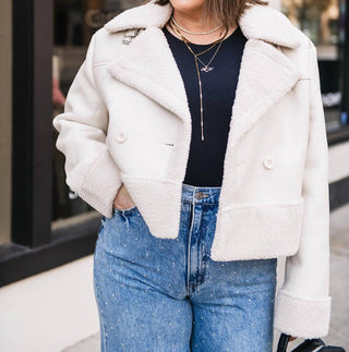 Steve Madden - FAUX SHERLING JACKET