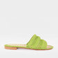 Melocotton - Women's Raffia Flat Sandal