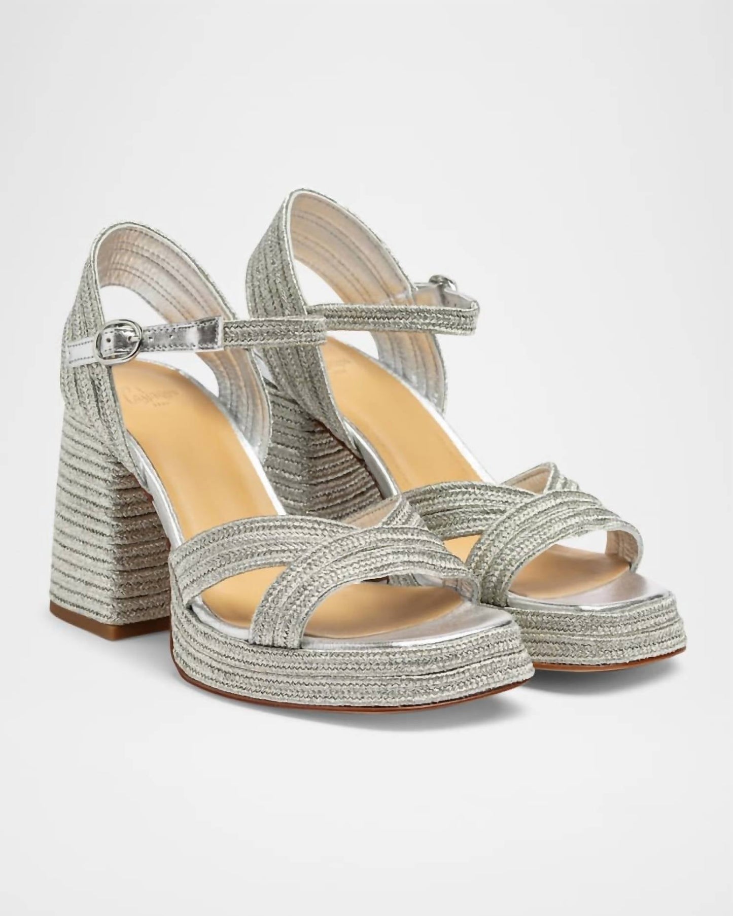 Castaner - Women's Valle Metallic Braided Platform Sandals
