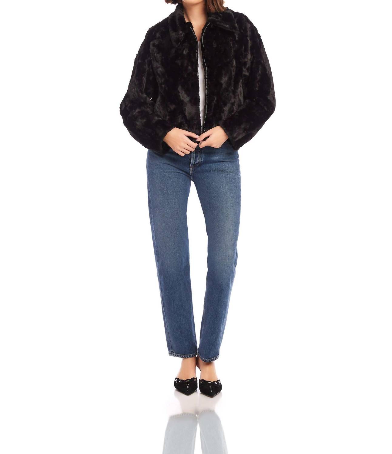 Fifteen Twenty - Kylie Faux Fur Jacket