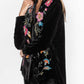 Johnny Was - Sidonia Velvet Oversized Pleat Shirt