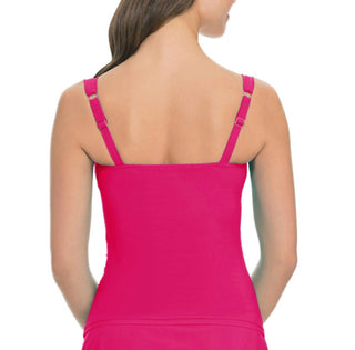 Profile By Gottex - D-Cup Shirred Underwire Tankini Top