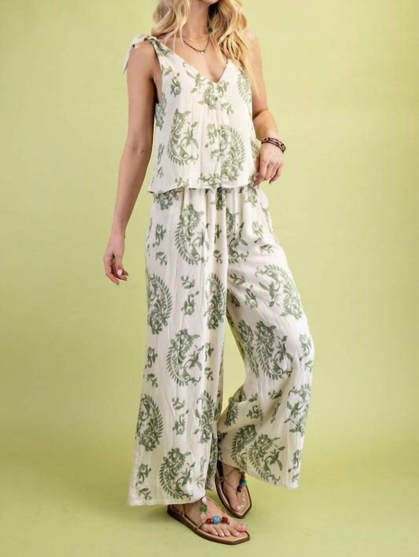 Gigio - Phoebe Floral Set Illusion Jumpsuit