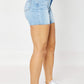 Judy Blue - Light Raw Hem Shorts