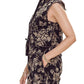 Entro - Maxine Floral Print Quilted Vest & Short Set