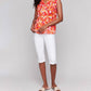 Charlie B - Printed Cotton Gauze Sleeveless Shirt