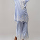 Zaalima Fashion - Stripe Pattern Co-ord Set - Noor-e-rang
