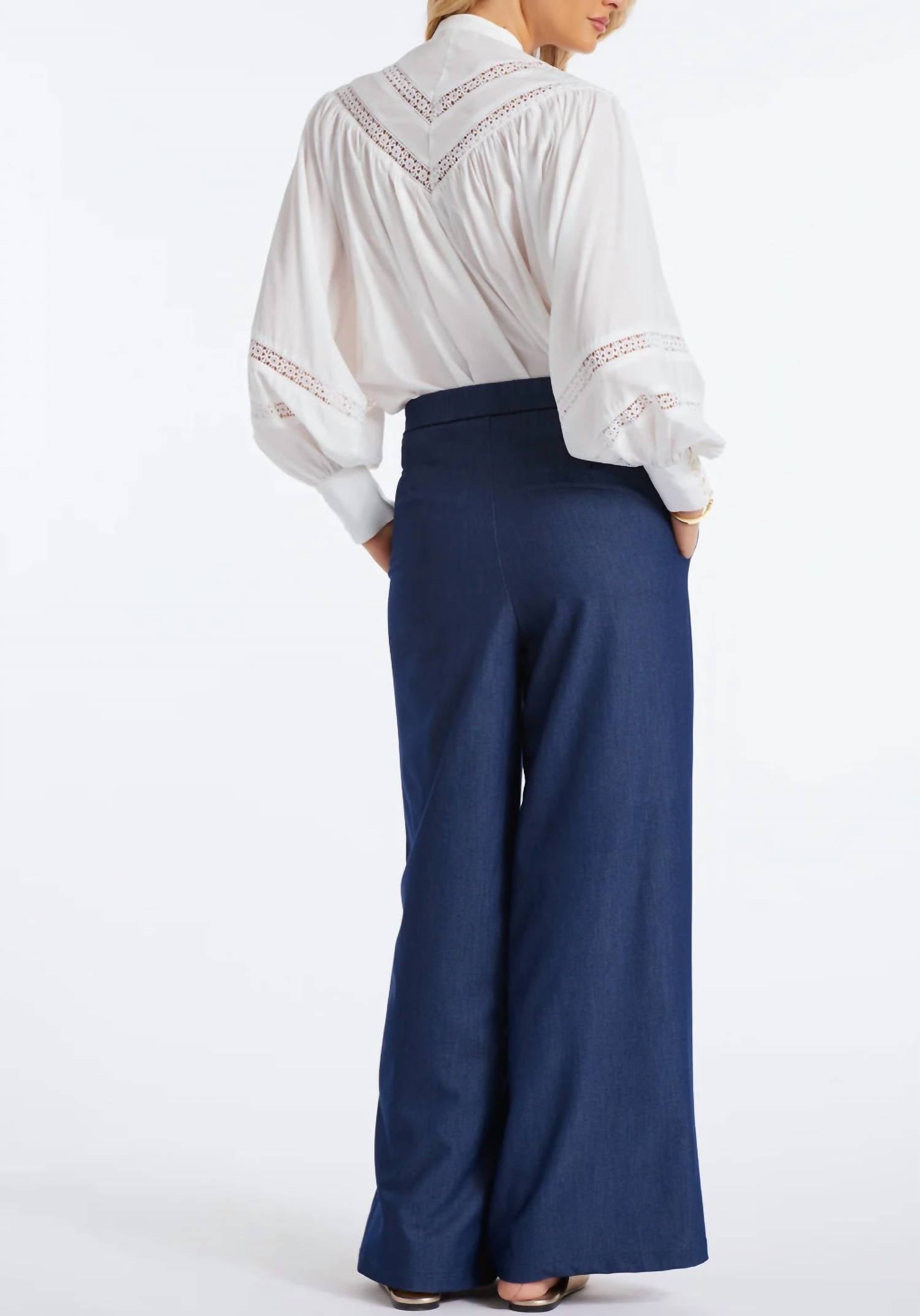 Bishop + Young - Marbella Tencel Wide Leg Pants