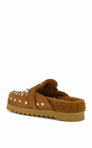 Azalea Wang - WOMEN'S CHATTER SHERPA LINED CLOG