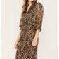 Elan - Paisley Print Dress