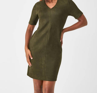 Spanx - Faux Suede Column Dress