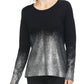 Vince Camuto - Ombre Foil Pullover Sweater