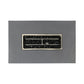 Volon Modern Rectangular Fire Pit Table in Light Gray
