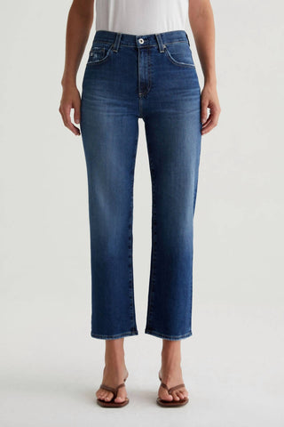 Ag Jeans - Brinley Mid Rise Straight Crop Jeans