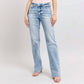 Judy Blue - High-rise Light Wash Dad Jeans