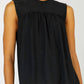 Current Air - Sleeveless Split Neckline Top