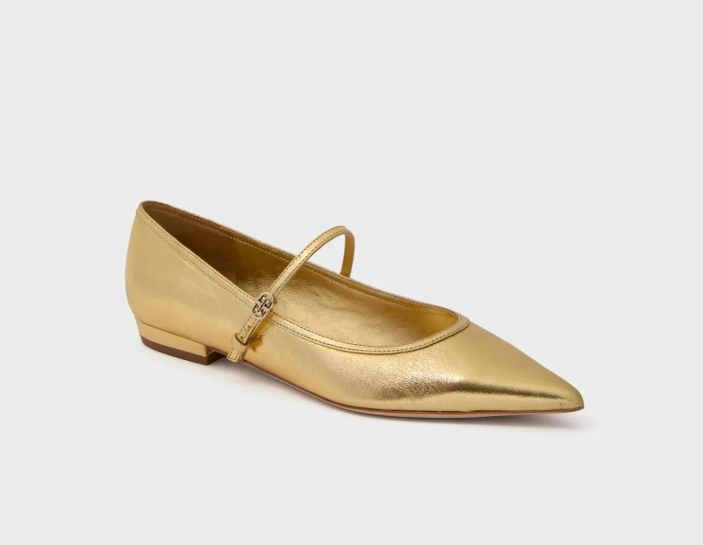 Tory Burch - Women's Double T Buckle Mary Jane Flat