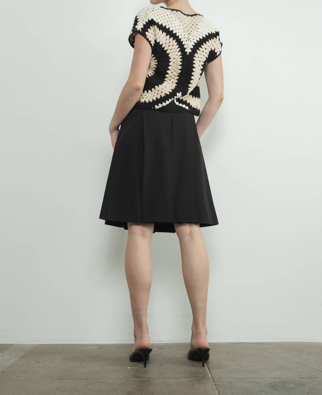 Aaron & Amber - Becky Handmade Crochet Sweater Top