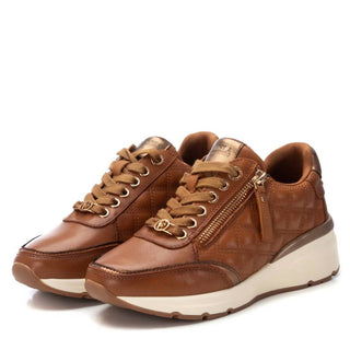 Xti - Women's Leather Trainer Sneakers