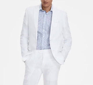 Bar Iii - Slim Fit 100% Linen Jacket